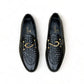 Classic Brown Leather S BUKLE Loafers