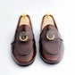 Classic Brown Leather Horsebit Loafers