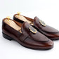 Classic Brown Leather Horsebit Loafers